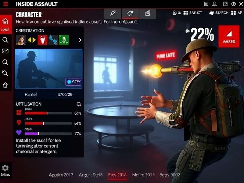 Inside Indore Assault gameplay screenshot showing action sequence